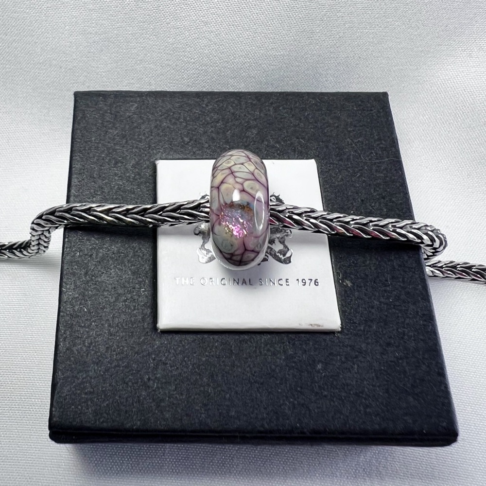 Trollbeads Purple Mosaic Bead
